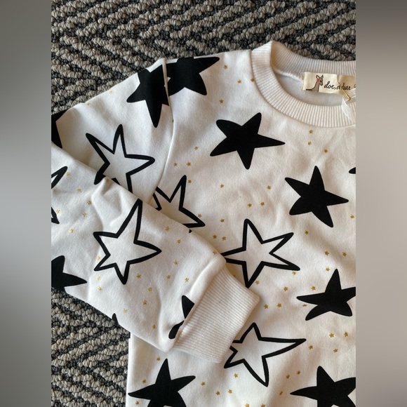 Little kids unisex star crewneck - Picture 2 of 2
